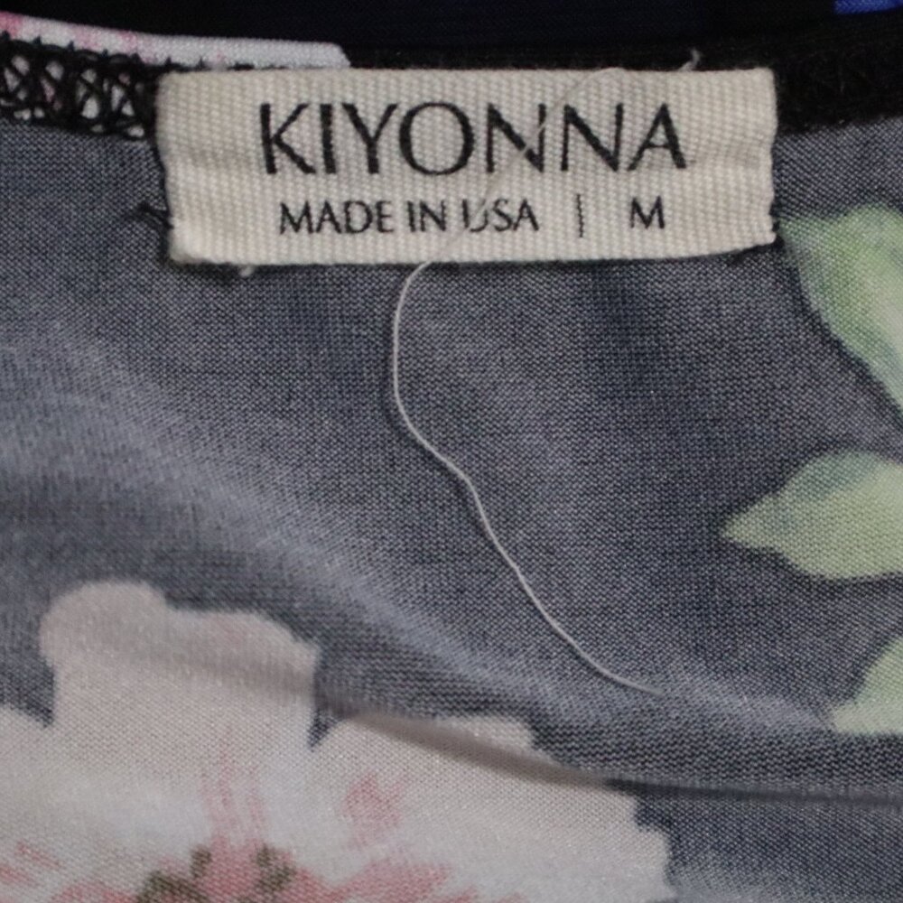 Kiyonna Floral Wrap Dress - Picture 5 of 6